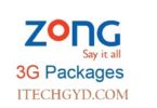 zong 3g packages