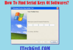 Find Serial Keys Of Softwares