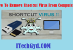 remove shortcut virus from computer