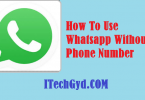 use whatsapp without phone number