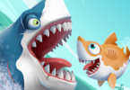 Hungry Shark Heroes  (God Mode - 1 Hit Kill) MOD APK