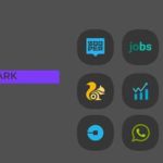 APK MANIA™ Full » OneUI Dark- Icon Pack : S10 v1.1.6 APK Free Download
