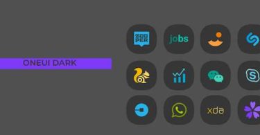 OneUI Dark- Icon Pack v1.1.3 APK