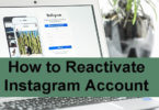 How to Reactivate Instagram Account
