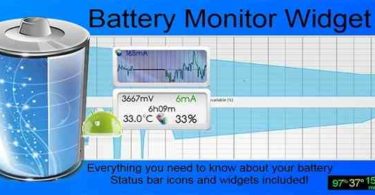 Battery Monitor Widget Pro apk