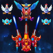 Chicken Shooter: Galaxy Attack Unlimited Coins MOD APK