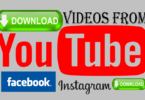 How to Download Videos from YouTube, Instagram and Facebook