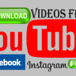 How to Download Videos from YouTube, Instagram and Facebook Free Download