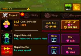 Coin Princess VIP: Retro RPG Quest