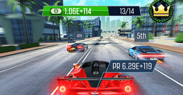 Idle Racing GO: Car Clicker & Tap Driving Tycoon - VER. 1.27.0 Unlimited (Money