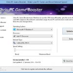 Chris-PC Game Booster 5.10.12+ Crack [ Latest Version ] Free Download
