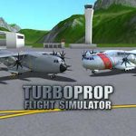 Turboprop Flight Simulator 3D 1.25.2 Apk + Mod (Money) for Android Free Download
